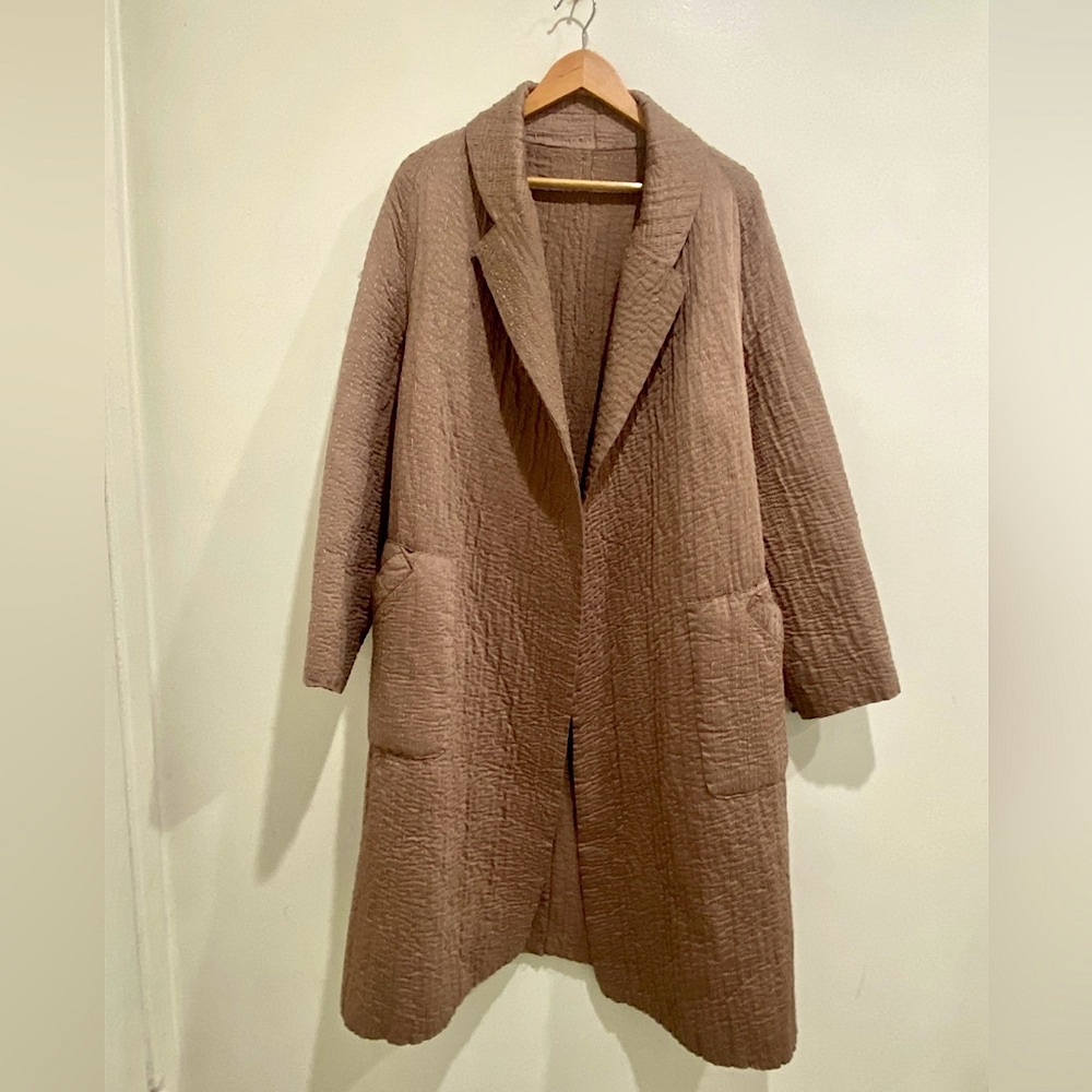 Light brown vintage coat